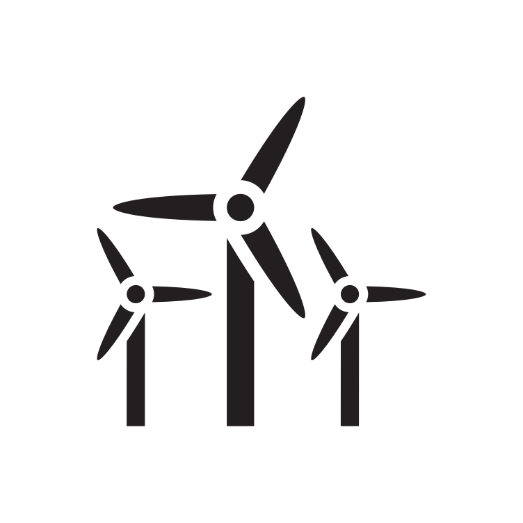 Wind Farm Icon 2075