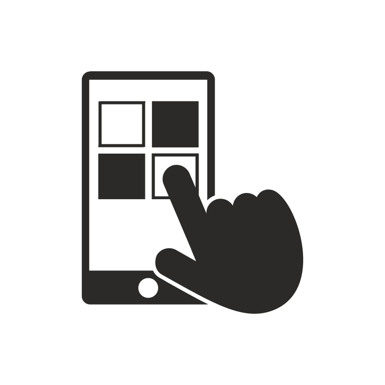 touch-screen Icon 52406