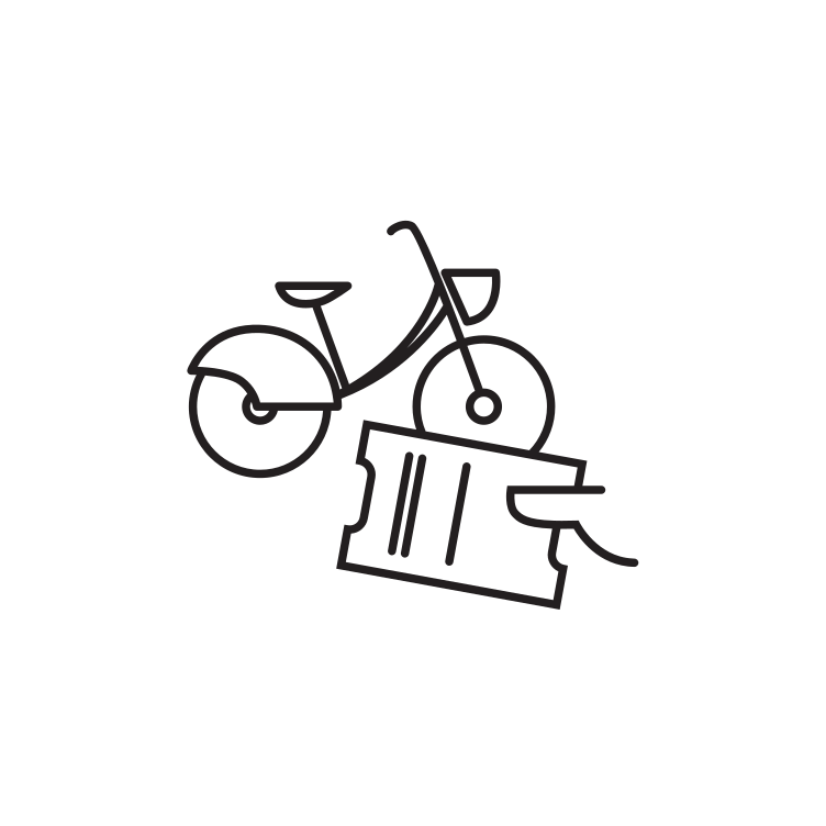 Bicycle Hire Icon 75117