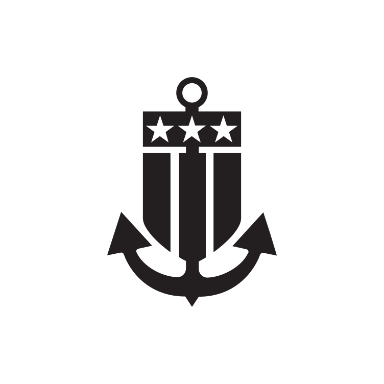 navy anchor Icon 1053627