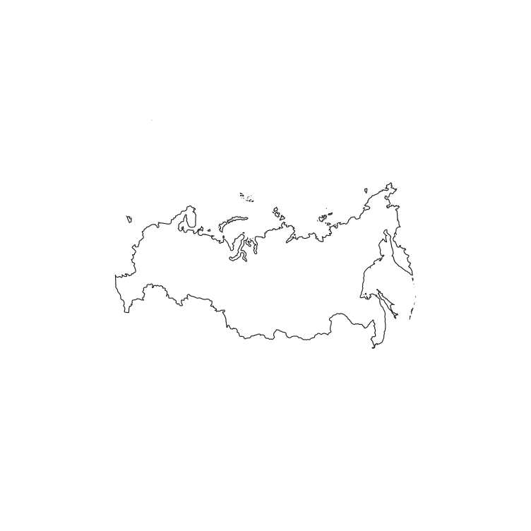russia map Icon 1064149