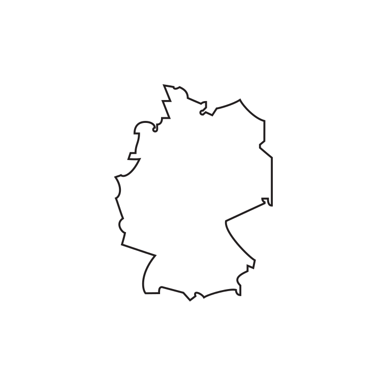 Germany Map Icon 1128778