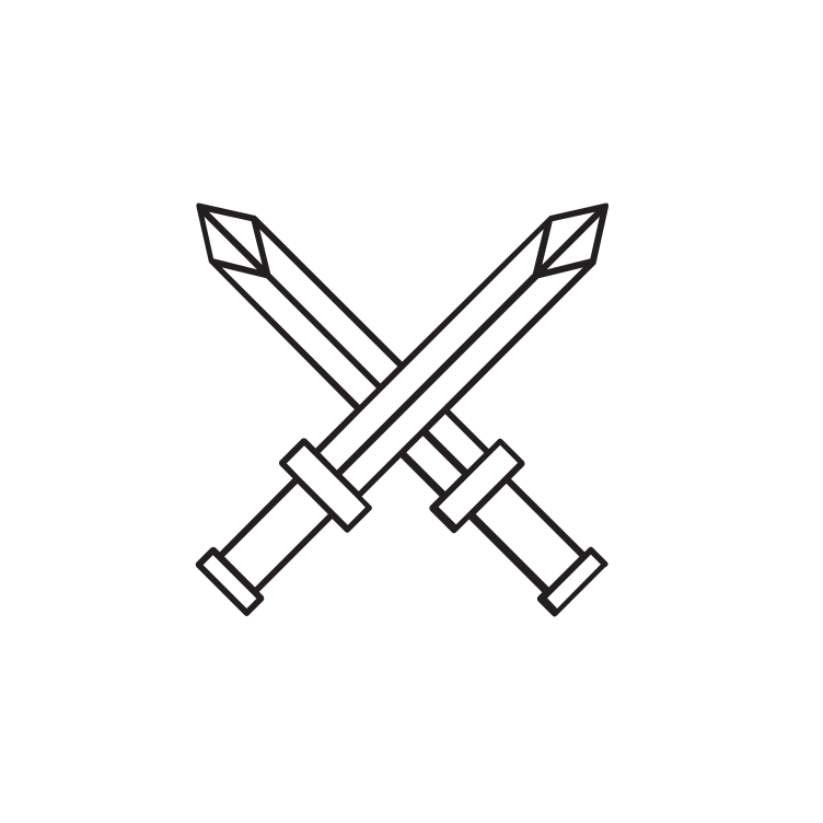 crossed swords Icon - Free PNG & SVG 152699 - Noun Project