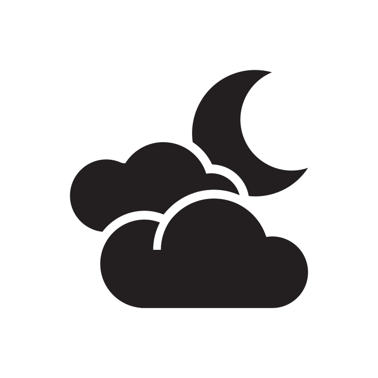 Partly Cloudy Icon 13555