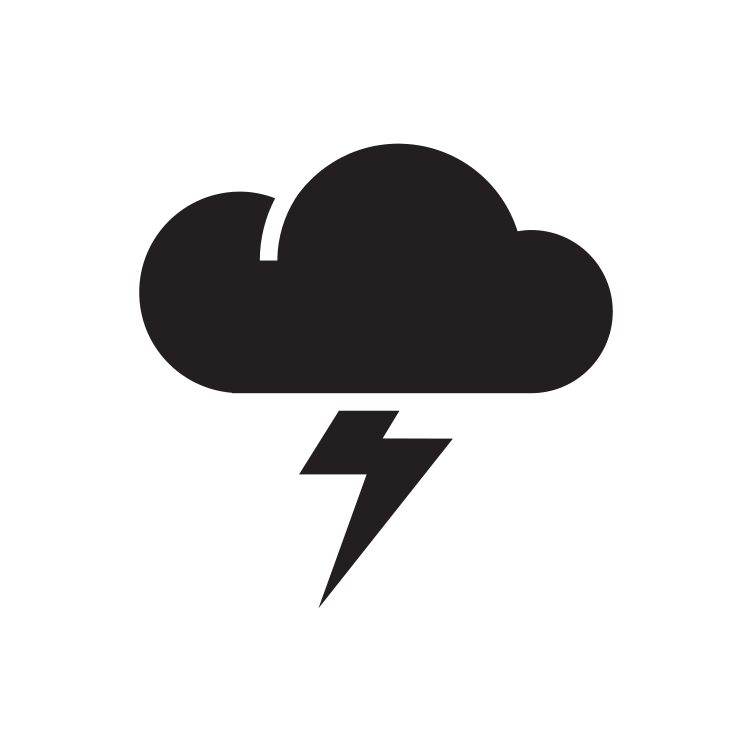 Thunderstorm Icon 13568