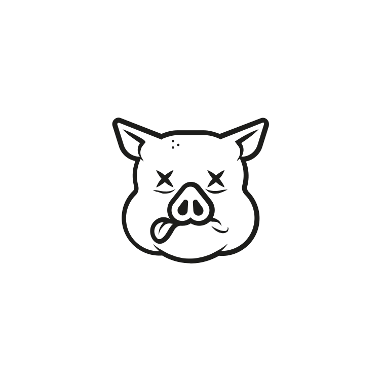 Dead pig Icon 227289