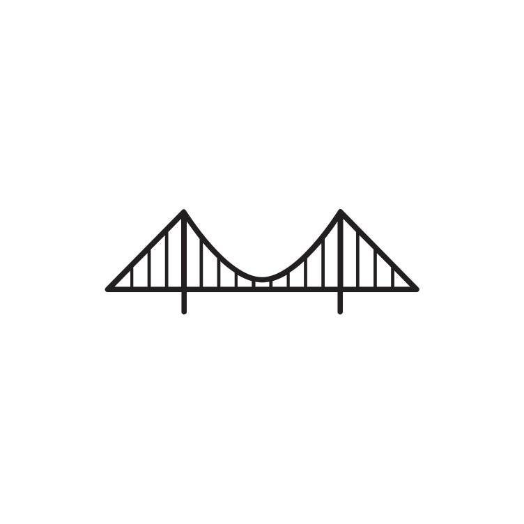 Suspension Bridge Icon 258561