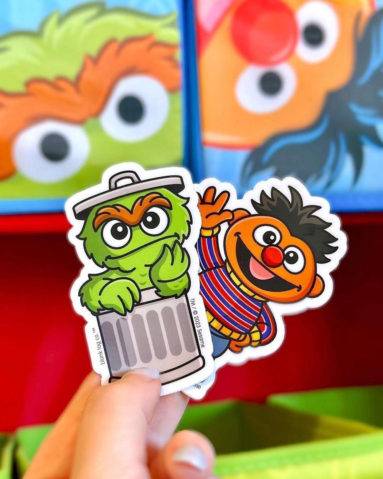 Sesame Street sticker collection by Alfrey Davilla