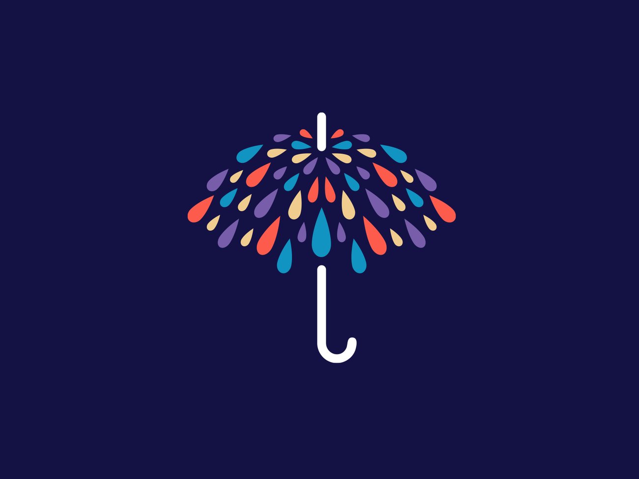 Umbrella Rain logo design by Alfrey Davilla