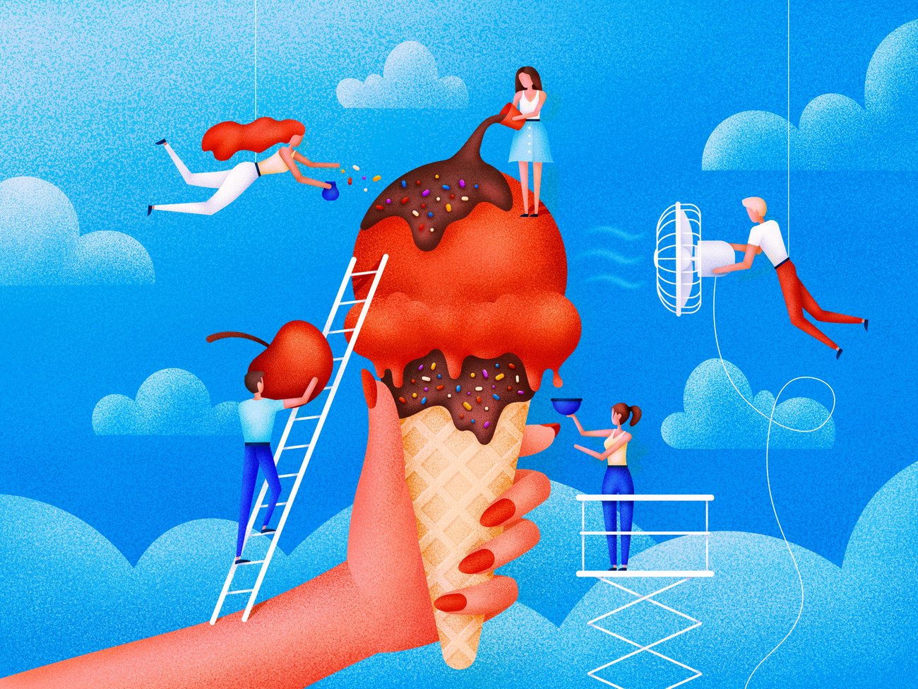 Artwork by Anna Krestovskaya