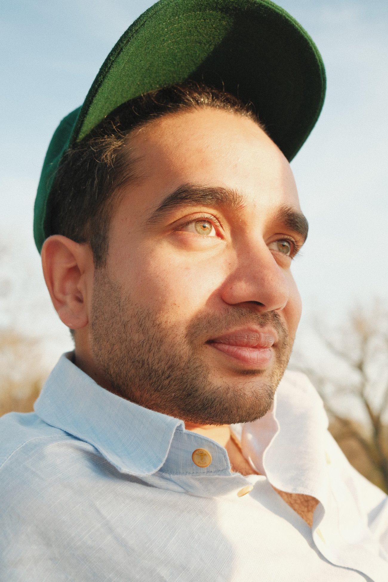 Portrait of photographer Arjun Yadav