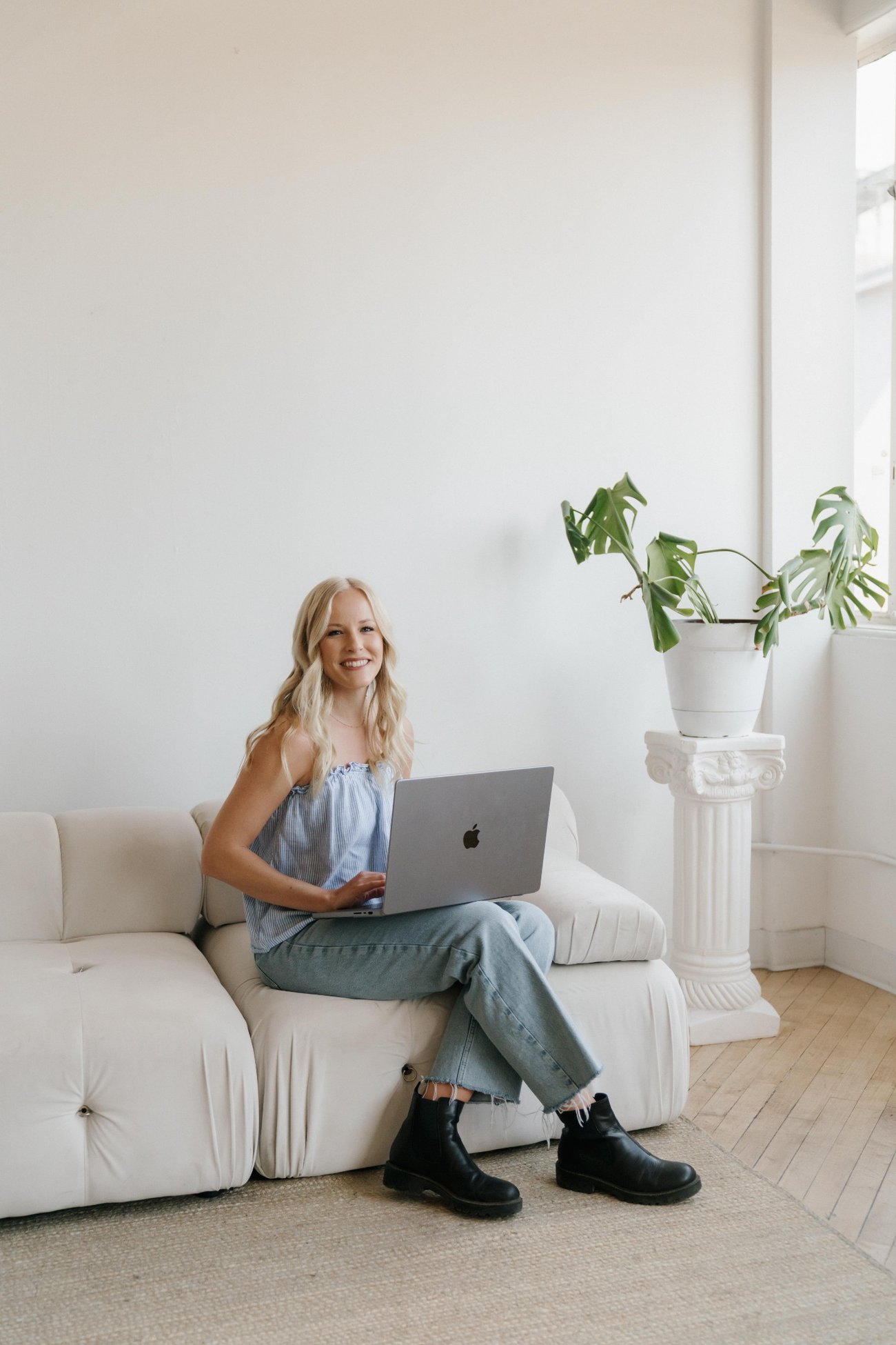 Portrait of designer Megan Nixon