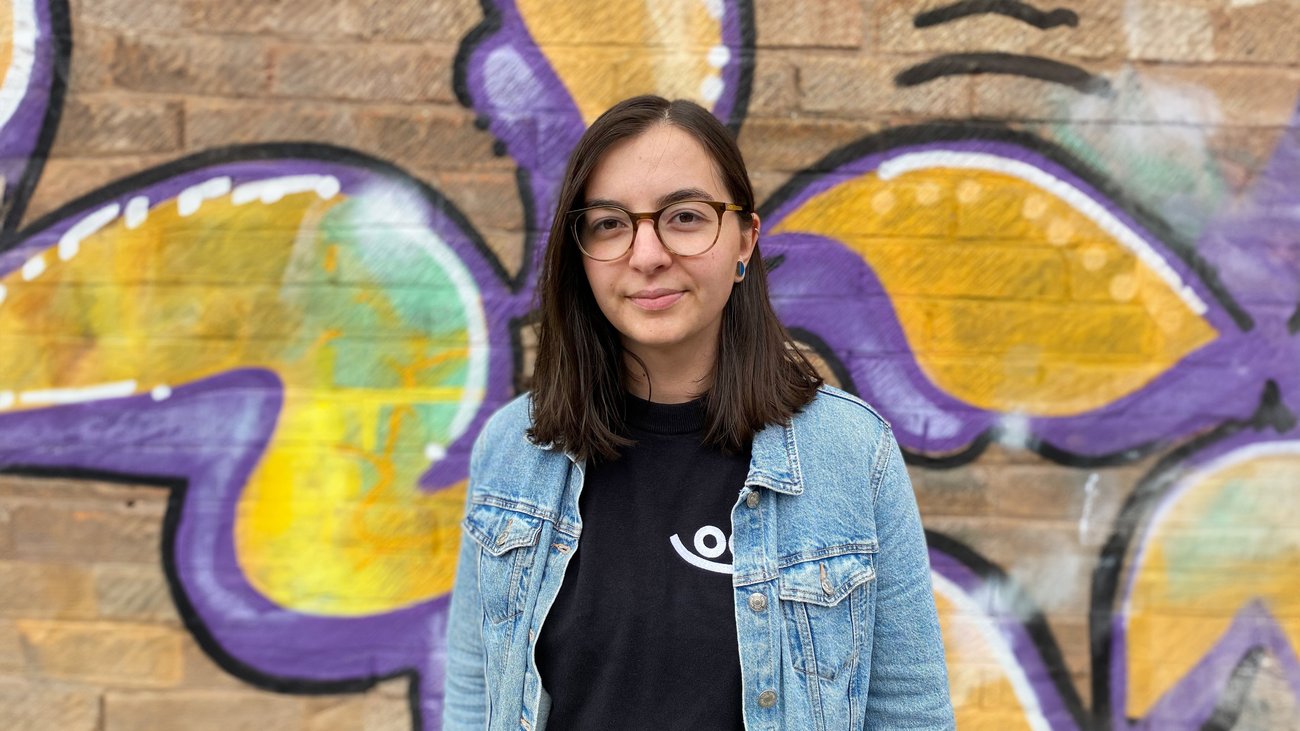 Portrait of designer Timea Balo