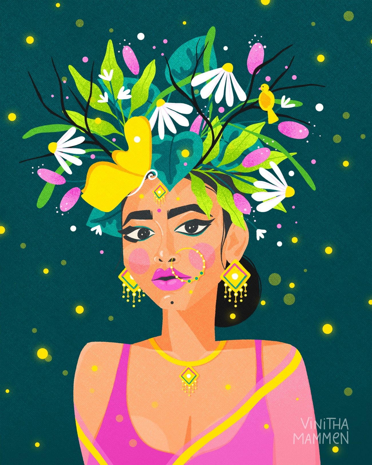 Vinitha mammen studio artwork showcase